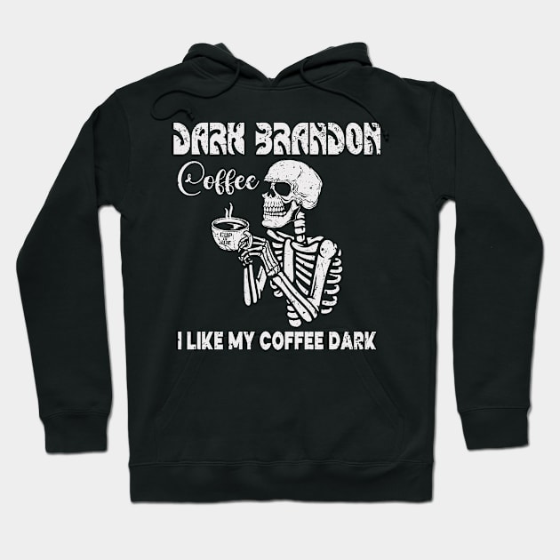 Dark Brandon Coffee Hoodie by Etopix